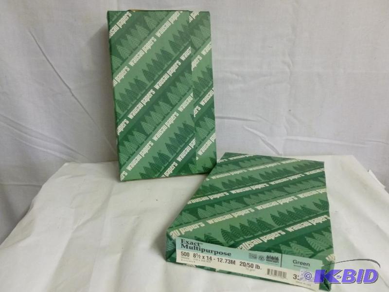 lot 70 image: Two Reams of 8 12X14 Color Copy Paper