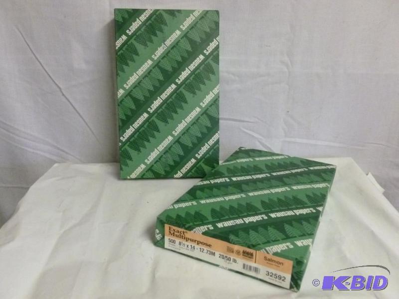 lot 71 image: Two Reams of 8 12X14 Color Copy Paper