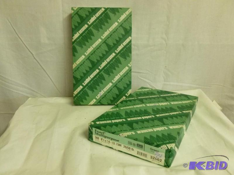 lot 72 image: Two Reams of 8 12X14 Color Copy Paper
