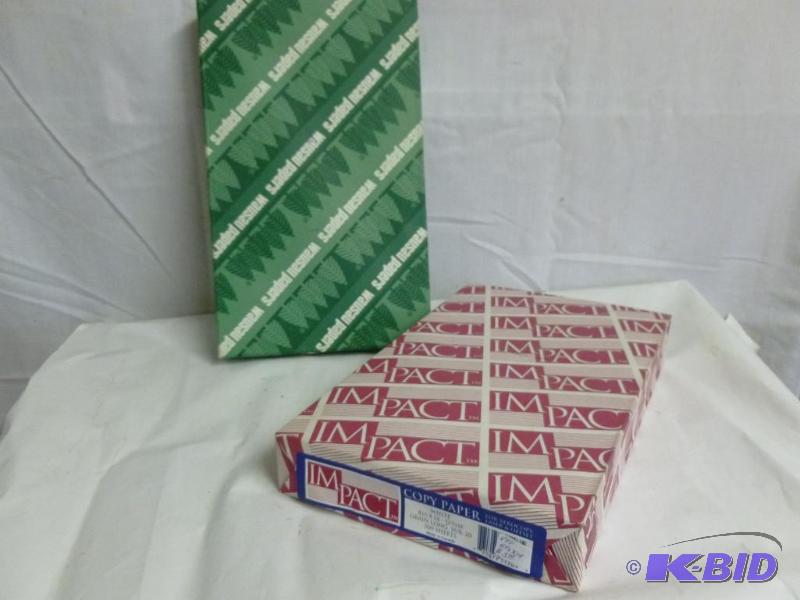 lot 73 image: Two Reams of 8 12X14 Color Copy Paper
