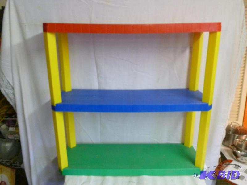 lot 84 image: Colorful Shelves