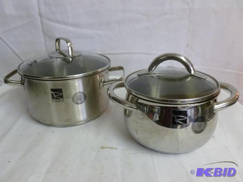 lot 88 image: 2 Nice Sized Pans from Germany
