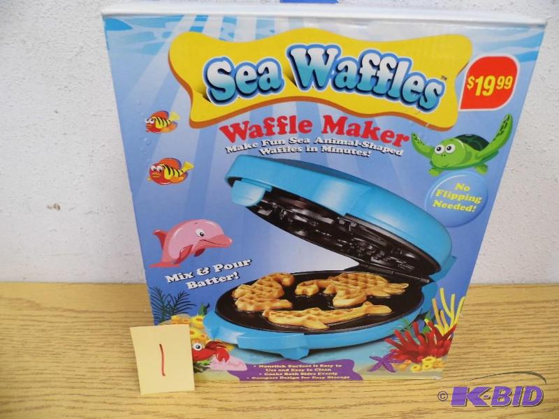 New Sea Waffles - Waffle Maker