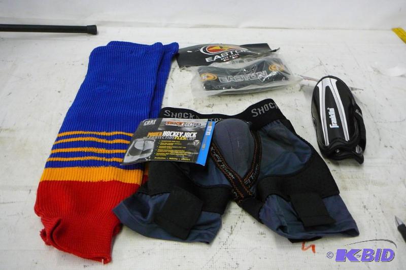 Hockey Stuff - Shinguards youth power hockey...