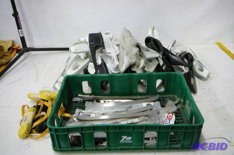 Large Lot of Skate Bottoms &amp Blades &amp...