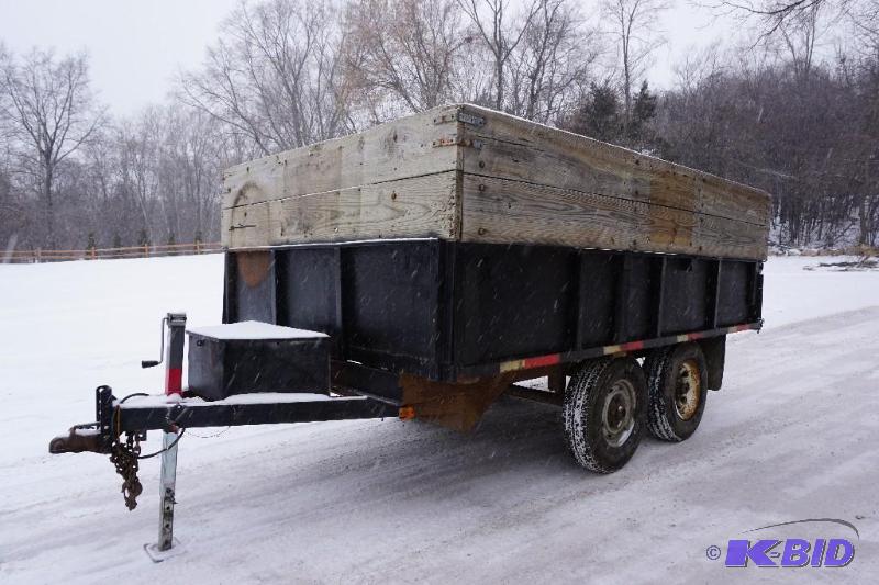 1998 Bri-Mar Brand 12 Tandem Axle Electric O...