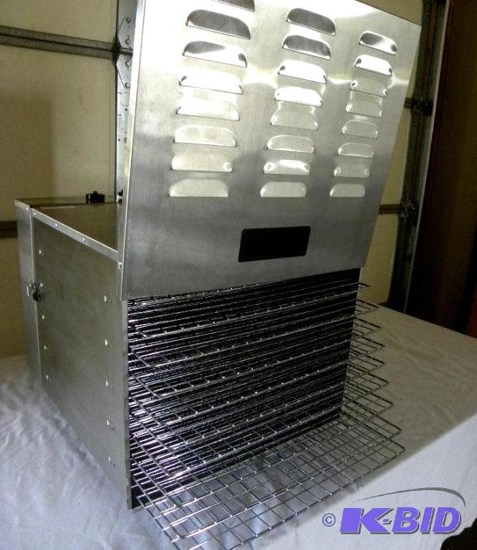 lot 18 image: High Capacity Stainless Steel Food Dehydrator...