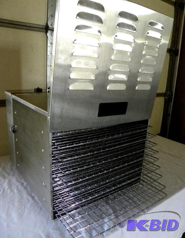 lot 19 image: High Capacity Stainless Steel Food Dehydrator...