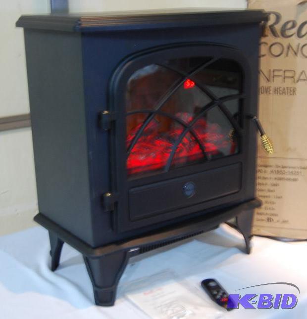 lot 27 image: RedCore Electric Infrared Stove Heater, 750 ...