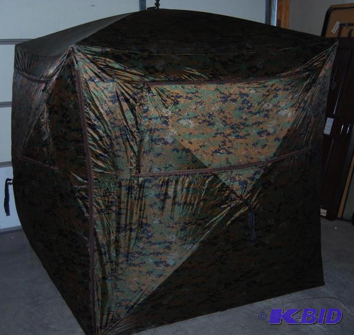 lot 45 image: Five Hub Ground Blind, scent containing, 150D...