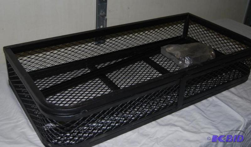 lot 64 image: ATV Front Basket, universal fit, heavy duty 3...