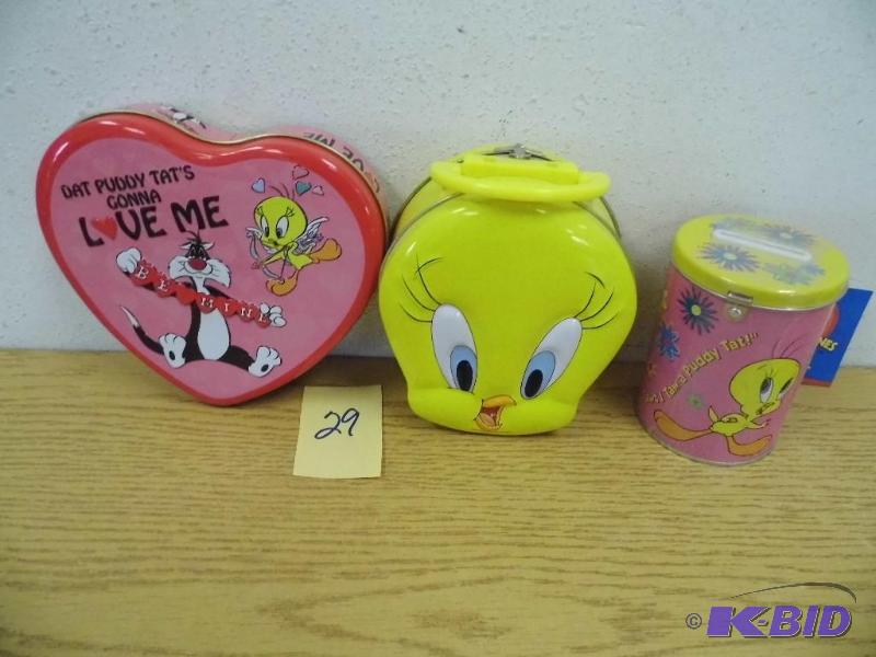 lot 29 image: Tins
