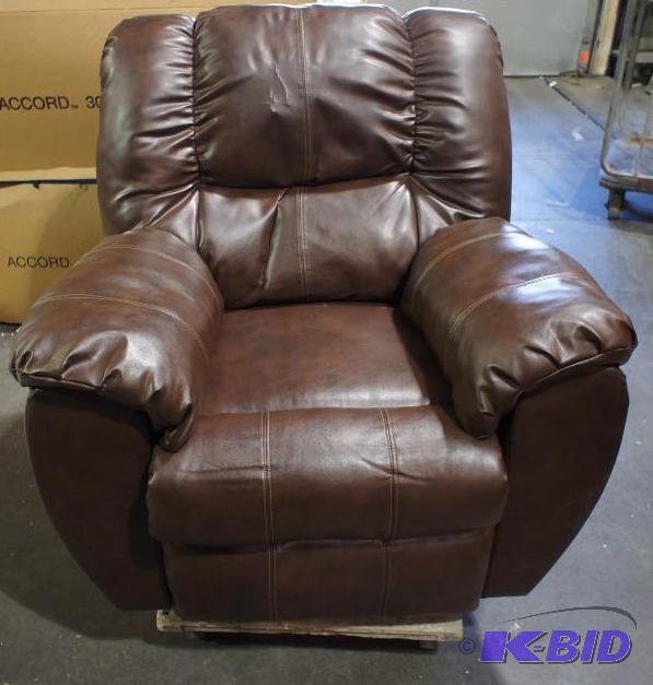 lot 23 image: New Ashley Signature Durablend&nbspLeather R...