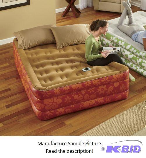 lot 125 image: Queen Size Air Mattress - Why trot out an ord...