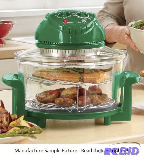 lot 138 image: Ginnys Red Halogen Convection Oven - Green - ...