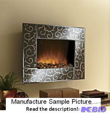 lot 174 image: Flat Panel Wall Mount Fireplace - Has Remote ...