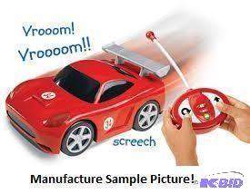 lot 175 image: Red Kids Remote Control Car - Little ones fee...