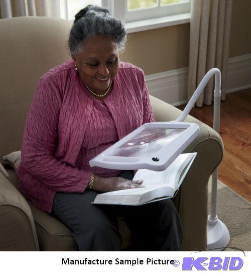 lot 187 image: Full Page Magnifier - This hands-free Full-Pa...