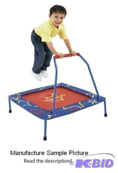 lot 21 image: One Step Ahead Kids Single Trampoline - This ...