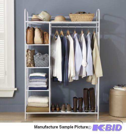 lot 3 image: Ultimate Organizer - White - Sturdy steel org...