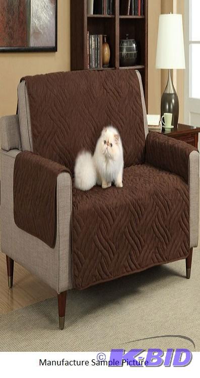 lot 48 image: Furniture Protector - Chocolate - Chair - Mic...