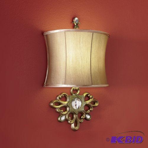 lot 5 image: Cordless Golden Wall Lamp -&nbspGrand lighti...