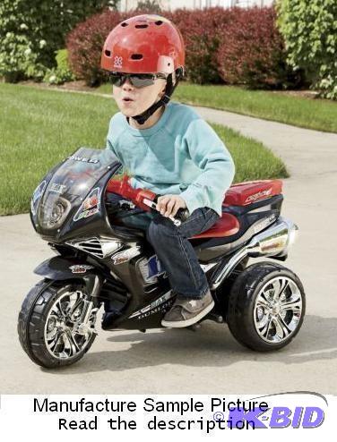 lot 63 image: Powered Razor 6V RO - Black 3 Wheeler Kids Ri...