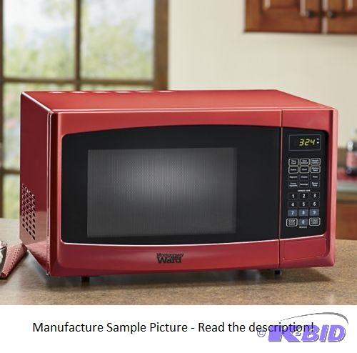 lot 70 image: Wards Microwave - Red - Model FC102R_MW - 135...
