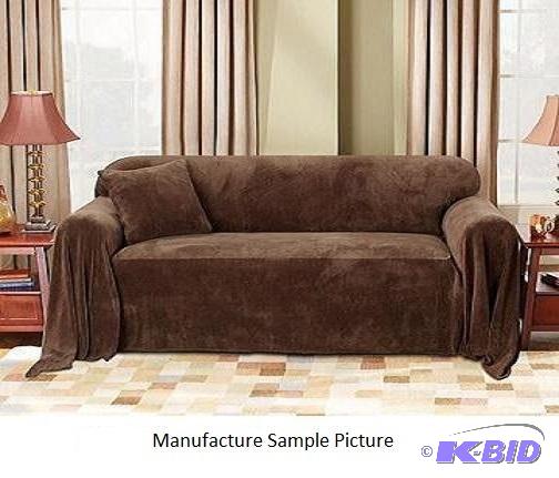 lot 75 image: Furniture Throw - Sofa - Coffee color - Super...
