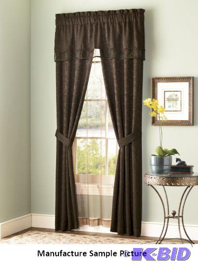 lot 85 image: Set of 3 Vera Complete Window Curtain Sets - ...