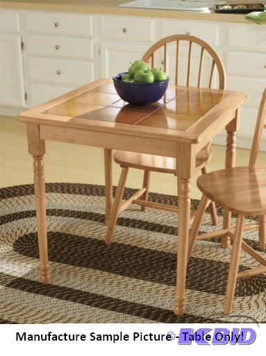 lot 86 image: Terra Cotta Tile Top Table - Table Only - In...