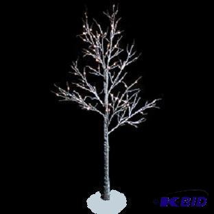 lot 90 image: River of Goods LED Lighted Frosted Tree - Min...
