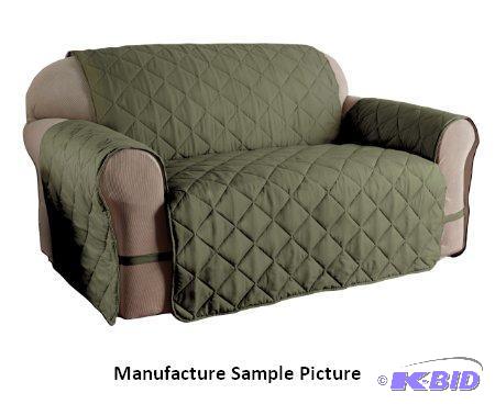 lot 99 image: ITS Furniture Protector - LOVESEAT - SAGE COL...