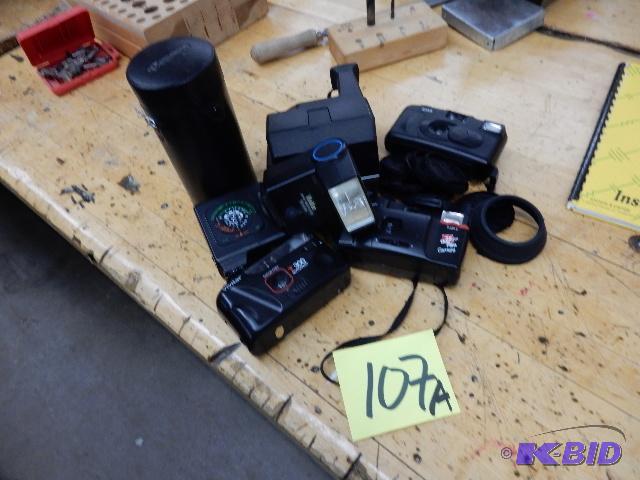 lot 107A image: Misc. Cameras, Lenses