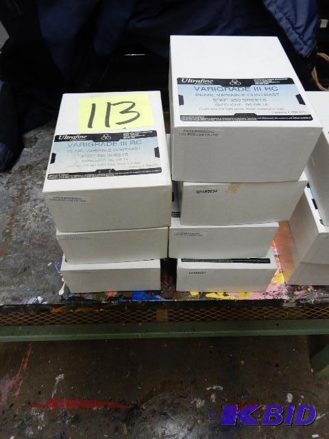lot 113 image: 7 Boxes Varigrade III RC