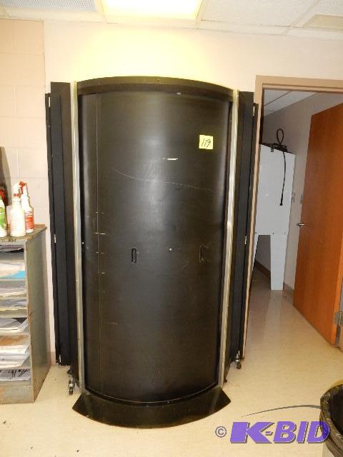 lot 119 image: Revolving Dark room Door
