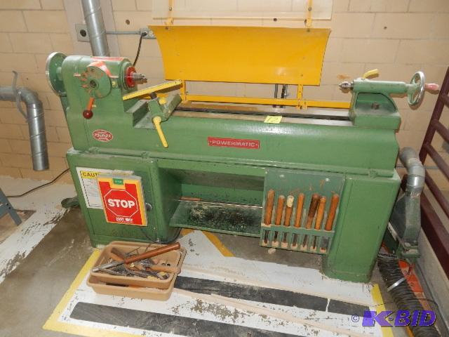 lot 12 image: POWERMATIC, Wood Lathe