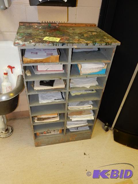 lot 122 image: Wood Cabinet