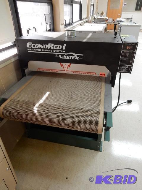 lot 126 image: Vastex EconoRedi Infrared Curing System