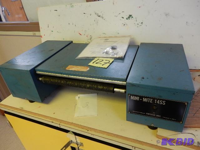 lot 127 image: DECCO Film and Paper Dryer