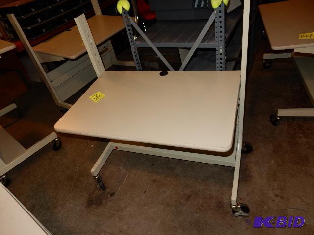 lot 146 image: Metal Rolling Desk