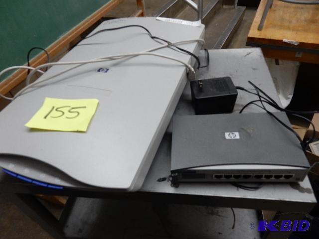 lot 155 image: HP Scanner, PROCURVE 408 Switch