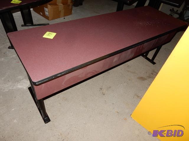 lot 161 image: 3 Office or Conference Style work tables
