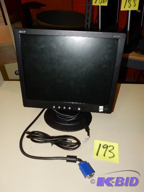 lot 193 image: Computer Monitors