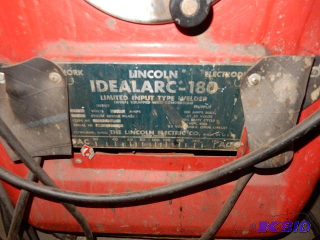 lot 210 image: Arc Welder, welding table, exhaust hood, etc.