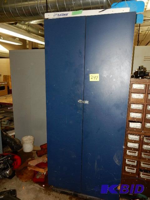 lot 247 image: Laminate Cabinet