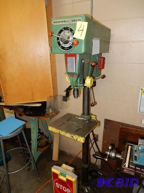 lot 4 image: Rockwell, Delta Drill Press