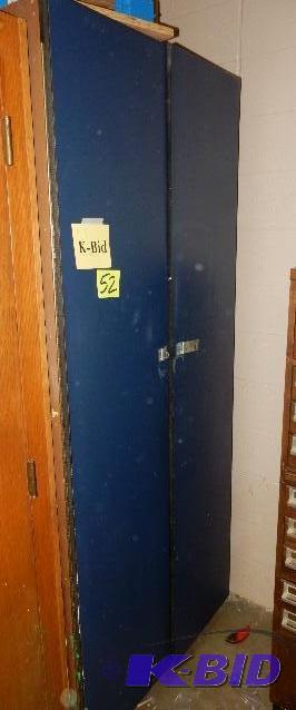 lot 52 image: Solid Laminated wood cabinet