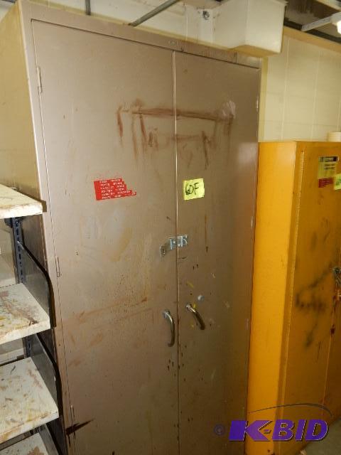 lot 60F image: Allsteel Metal Storage Cabinet