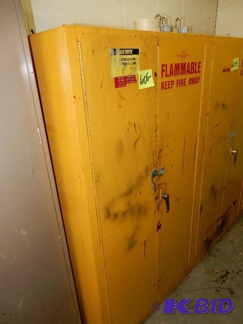 lot 60G image: Justrite Safety Storage Cabinet